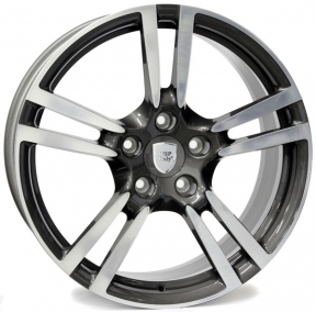 Литые диски WSP Italy Porsche Saturn‎ W1054 R18 W8.0 PCD5x130 ET50 Anthracite Polished
