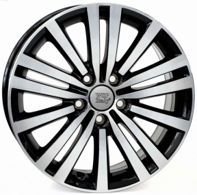 Литые диски WSP Italy Volkswagen Altair W462 R17 W7.5 PCD5x112 ET47 Glossy Black Polished