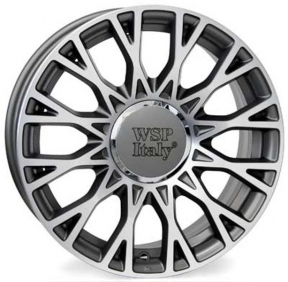 Литые диски WSP Italy Fiat Grase W162 R15 W6.0 PCD4x98 ET35 Anthracite Polished