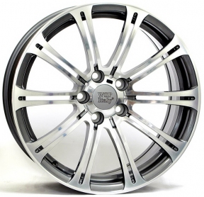 Литые диски WSP Italy BMW M3 Luxor W670 R17 W8.0 PCD5x120 ET34 Anthracite Polished