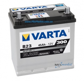 Аккумулятор Varta Black dynamic 45Ah 300A (545 077 030) B23