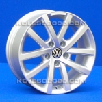 Литые диски Volkswagen Replica JT-1221 R16 W7.0 PCD5x112 ET35 SiL