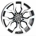 Литые диски WSP Italy Audi Medea W565 R19 W8.5 PCD5x112 ET42 Dull Black Polished