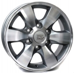 Литые диски WSP Italy Toyota Sapporo‎ W1760 R16 W7.0 PCD6x139.7 ET30 Anthracite Polished