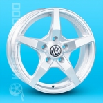 Литые диски Volkswagen Replica JT-1236 R15 W6.0 PCD5x112 ET38 Sil