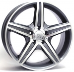 Литые диски WSP Italy Mercedes AMG Capri W758 R18 W8.0 PCD5x112 ET50 Anthracite Polished