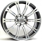Литые диски WSP Italy BMW M3 Luxor W670 R17 W8.0 PCD5x120 ET47 Anthracite Polished
