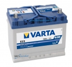 Аккумулятор Varta Blue dynamic 70Ah 630A (570 412 063) E23