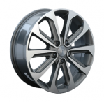Литые диски Nissan Replay NS69 R17 W6.5 PCD5x114.3 ET40 GMF