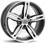 Литые диски WSP Italy BMW Agropoli W652 R17 W8.0 PCD5x120 ET34 Anthracite Polished