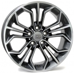 Литые диски WSP Italy BMW Venus X1 W671 R18 W9.0 PCD5x120 ET41 Anthracite Polished