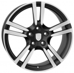 Литые диски WSP Italy Porsche Saturn‎ W1054 R20 W9.0 PCD5x130 ET60 Dull Black Polished